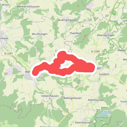 Sandäckerweg Maßbach