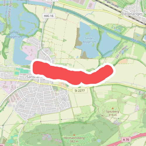 Rundwanderweg Steigerwaldrunde Sander Altmain