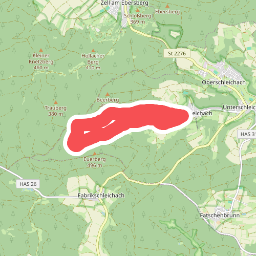 Wanderweg Aurachquelle