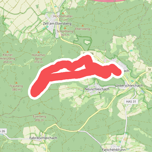 Wanderweg Rennerkreuz