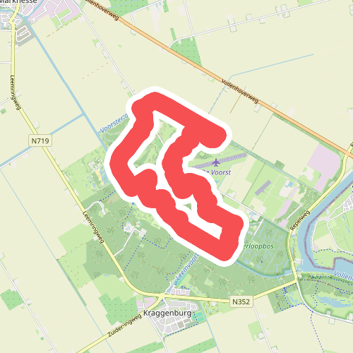 Wendelbosroute vanuit Rijksmonument 