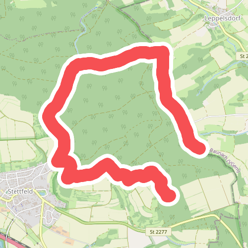 Reh-Wanderweg Stettfeld