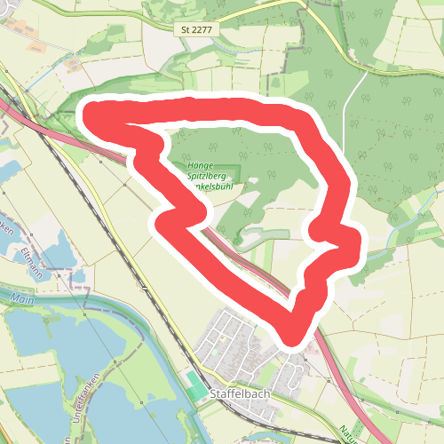 Rundwanderweg Oberhaid rot