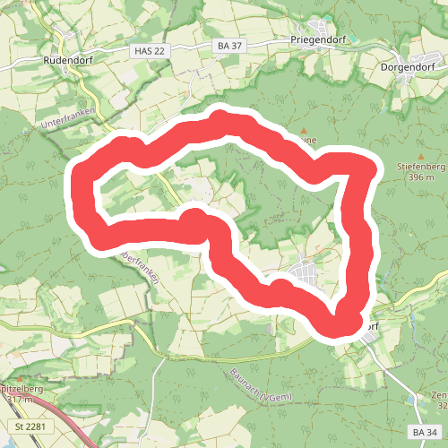 Eichhörnchen-Wanderweg Lauter