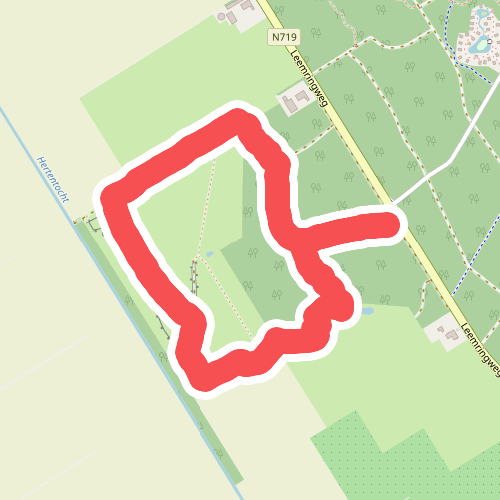 Sporenpad, Voorsterbos bij Kraggenburg