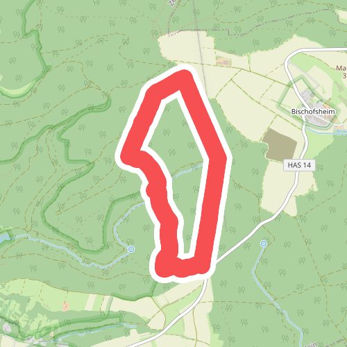 Eichhörnchen-Wanderweg Zeil