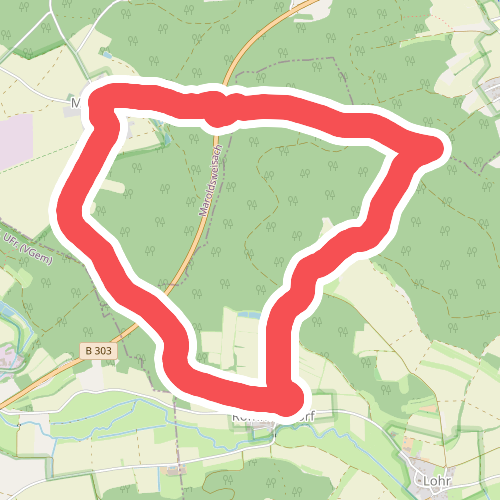 Rundwanderweg Uhu Marbach