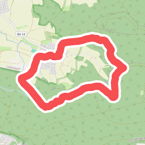 Litzendorf Kleine Geisbergrunde