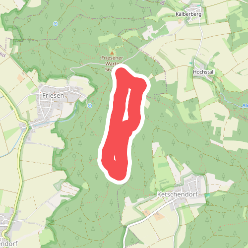 Panoramaweg Friesener Warte