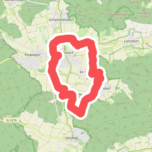 Wanderweg Hügelgräber - Sängerehrenmal
