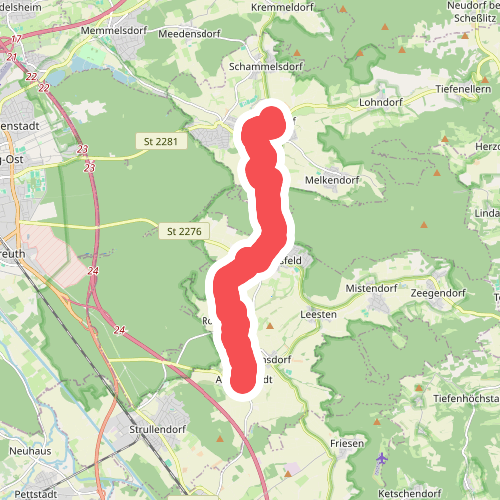Weg durch die Siedlungsgeschichte