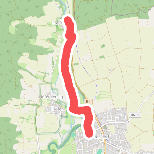 Verbindungsweg Freudeneck - Rattelsdorf