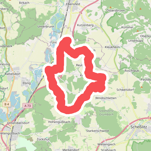 Zapfendorf Rundwanderweg Rote 1