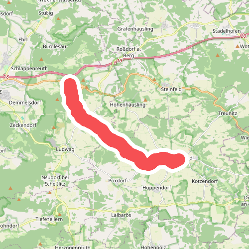 Zielwanderweg Würgau - Königsfeld