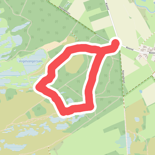 Wandelroute Van Tienhoven over de Kampina