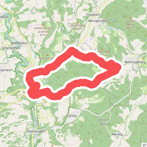 Plankenfels Rundwanderweg "Der Neubürg entgegen"