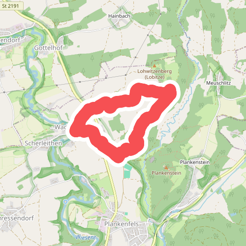 Plankenfels Rundwanderweg "Lobitze"