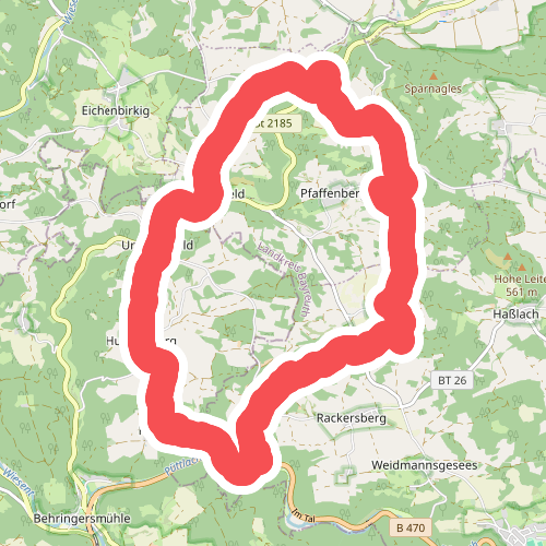 Rundweg Tüchersfeld "Ailsbachtalweg"