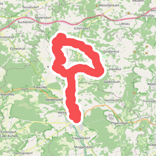 Fränkische Schweiz 3-Tage-Wanderung (Zusatzetappe)