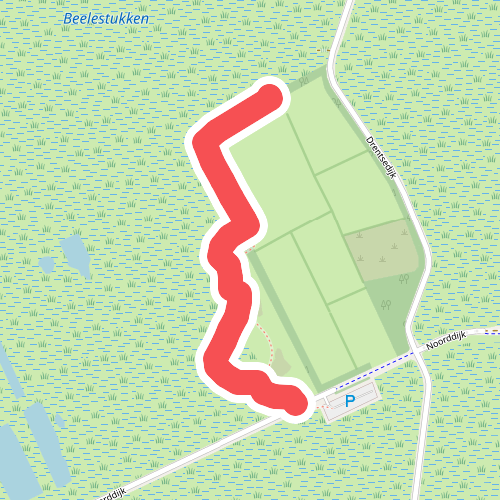 Beleefpad Uitkijktoren De Onlanden