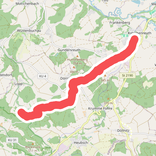 Verbindungsweg Lindenberg - Katschenreuth