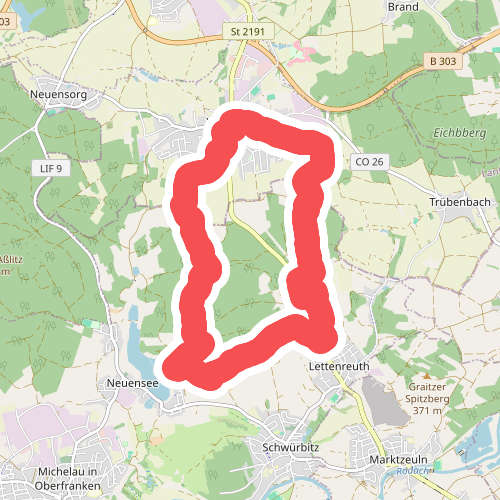 Rundweg Weidhausen - Neuensee