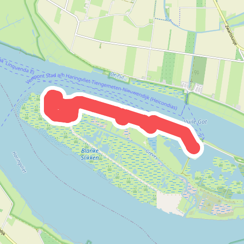 Wildernisroute op Tiengemeten