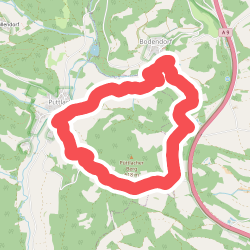 Rundweg Püttlach-Ruppertshöhe