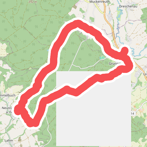 Heinersreuth Rundwanderweg "Oranger Hut"