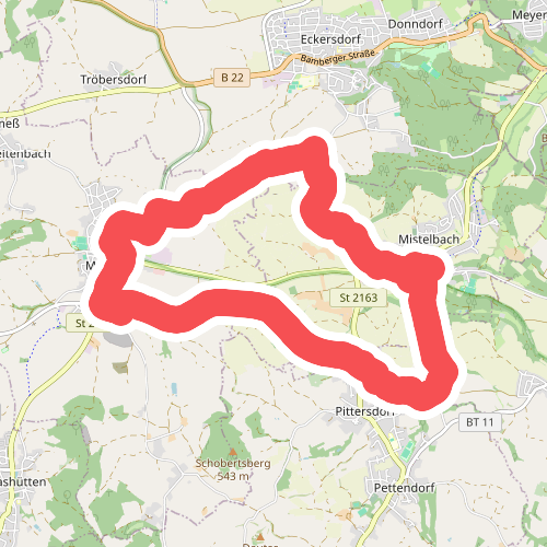 Rundwanderweg "Auf den Spuren der Eisenbahn" Mistelbach