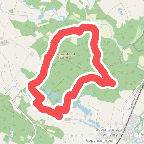 Speichersdorf Rundwanderweg Nr. 1
