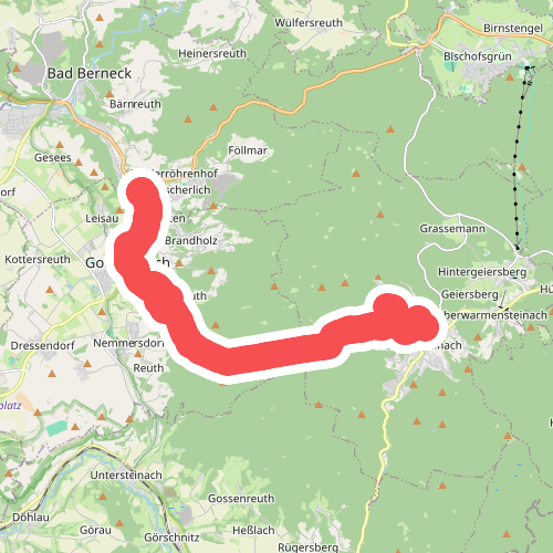 Verbindungsweg Goldmühl-Warmensteinach