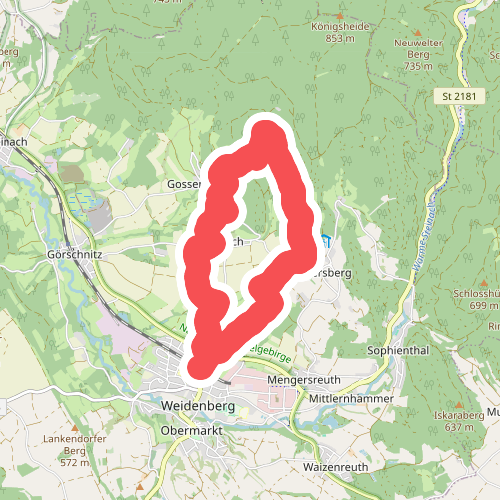 Weidenberg Rundwanderweg Nr. 3