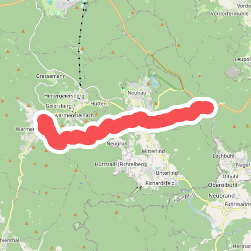 Verbindungsweg Warmensteinach-Silberhaus