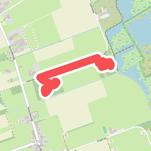 Wandelroute voormalige kampen Oranje en Ybenheer, bij Fochteloo