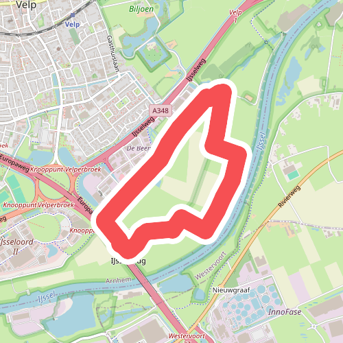 Struinroute Velperwaarden langs de IJssel