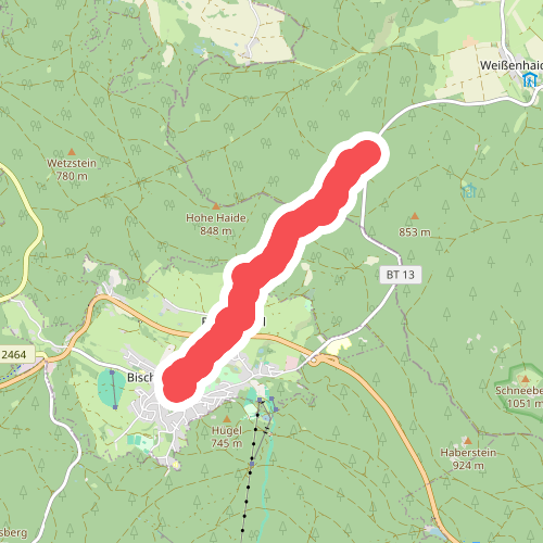 Verbindungsweg Bischofsgrün-Egerquelle