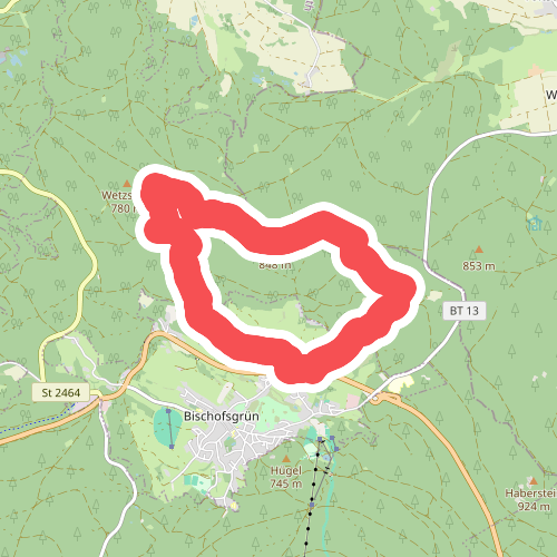 Bischofsgrün Rundwanderweg Nr. 1