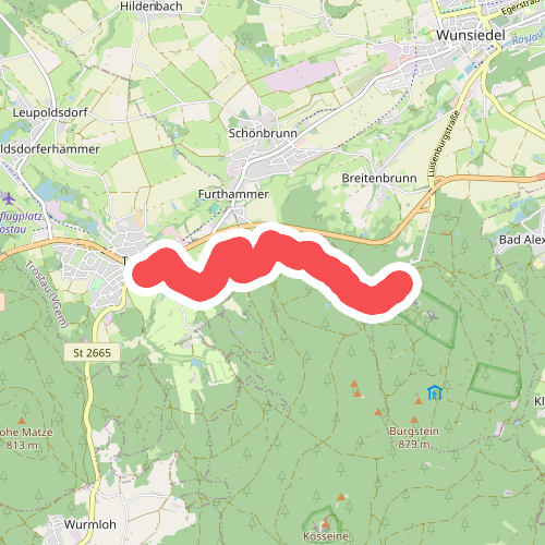 Verbindungsweg Tröstau - Luisenburg