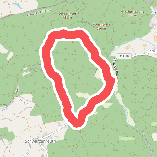 Schwarzenreuth Wackelsteinweg