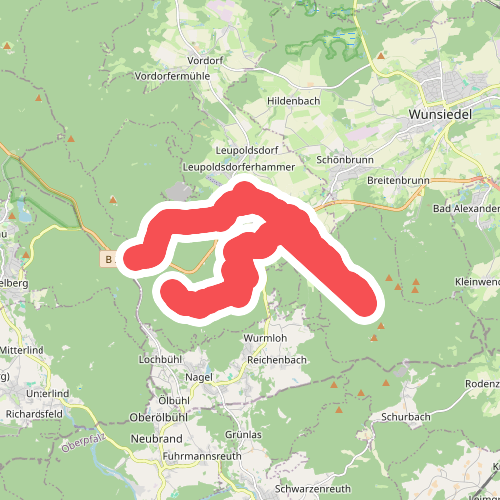 Zubringer Fränkischer Gebirgsweg (Tröstau)