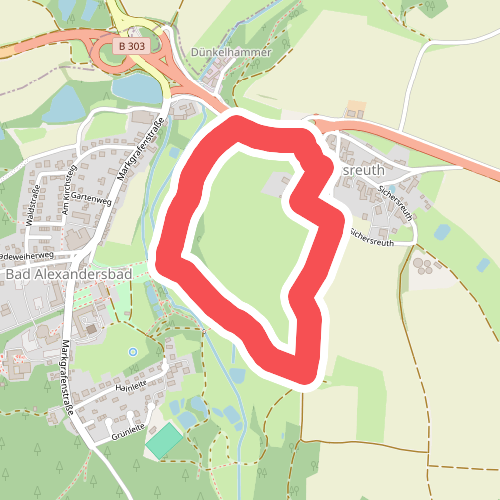 Bad Alexandersbad - Rundwanderweg Nr.7 -