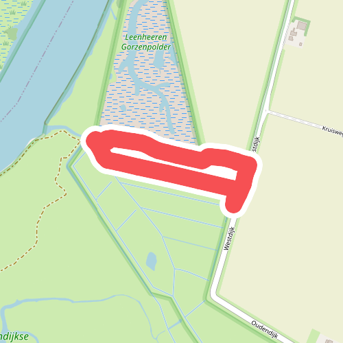 Wandelroute rondje Pit in de Korendijkse Slikken