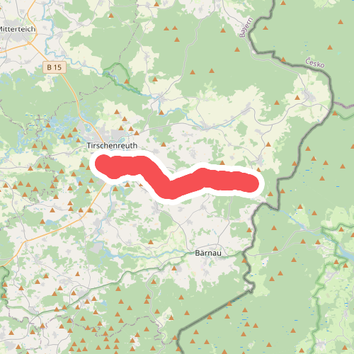 Goldsteig Zuweg Nr.3A Tirschenreuth → Griesbach