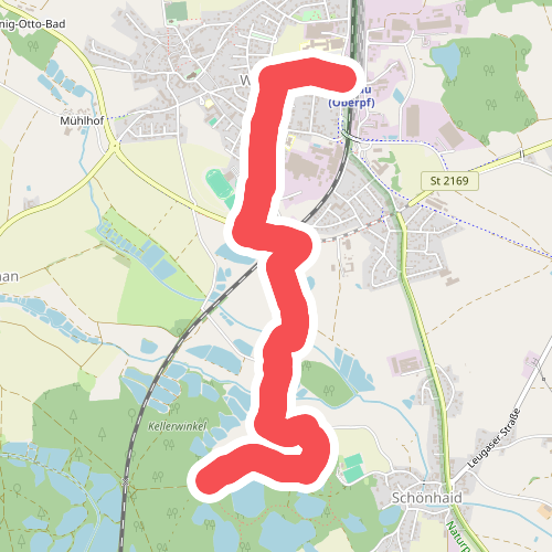 Goldsteig Zuweg Wiesau - Badeseen