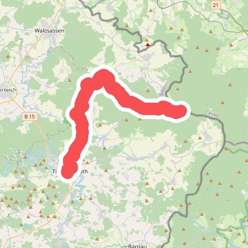 Tirschenreuth – Naturfreundehaus Wernersreuth – Nikolauskirche