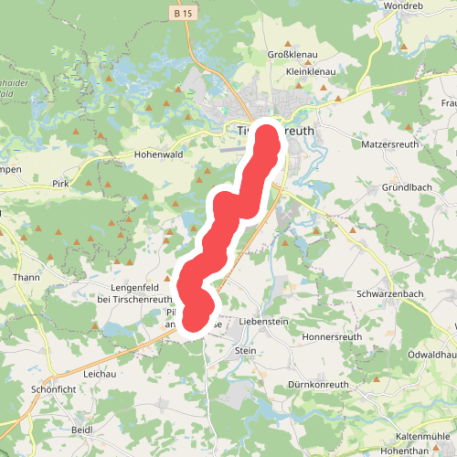 Tirschenreuth - Pilmersreuth a.d. Straße