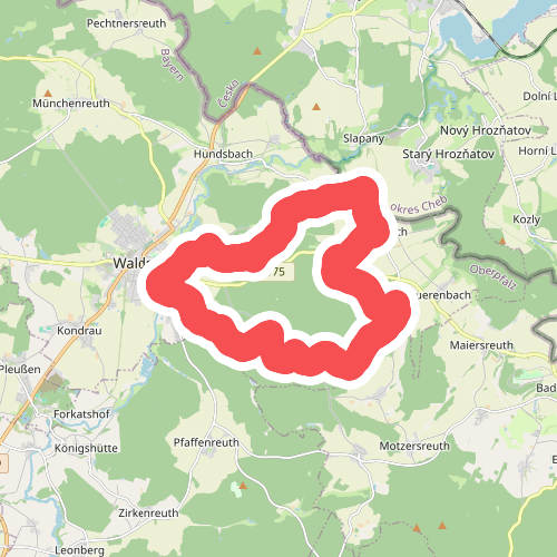 Waldsassener Rundwanderweg 6 - Zur Pfudermühle und nach Hatzenreuth