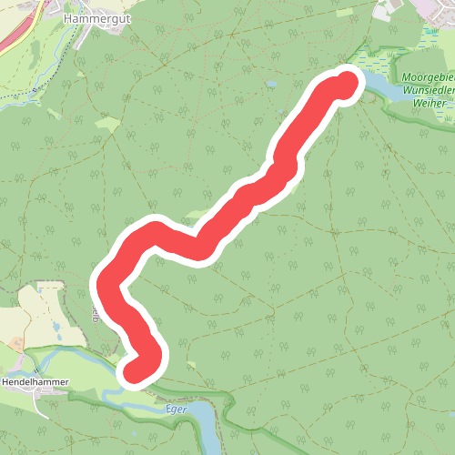 Verbindungsweg Selb (Wunsiedler Weiher) - Egerweg