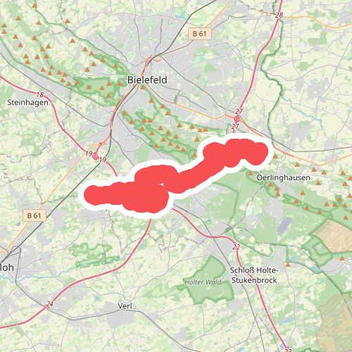 Bielefelder Lämmerweg: Hauptweg